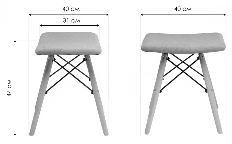 Табурет Ben yellow