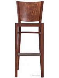 Барный стул Бергамо орех