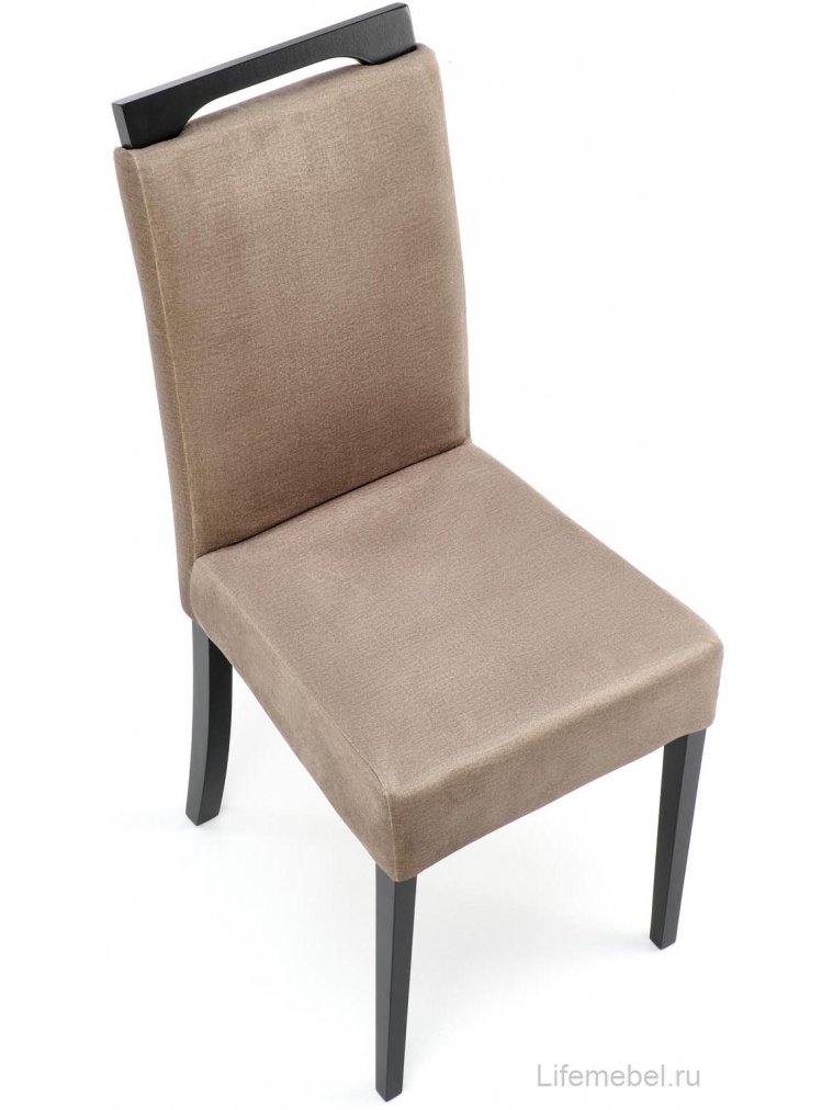 Деревянный стул Alexis бежевый / черный