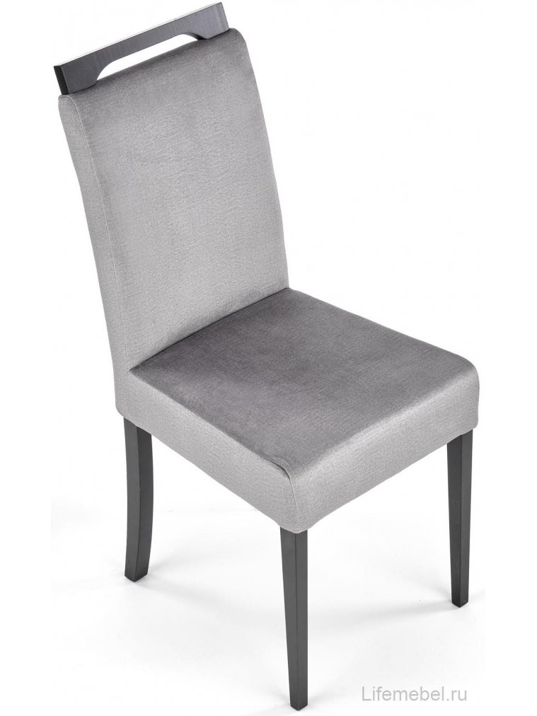 Деревянный стул Clarion 2 серый / черный