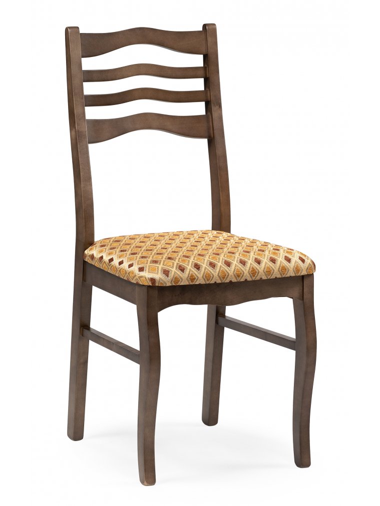 Деревянный стул Амадиу темно-коричневый
