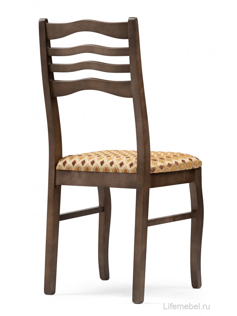 Деревянный стул Амадиу темно-коричневый