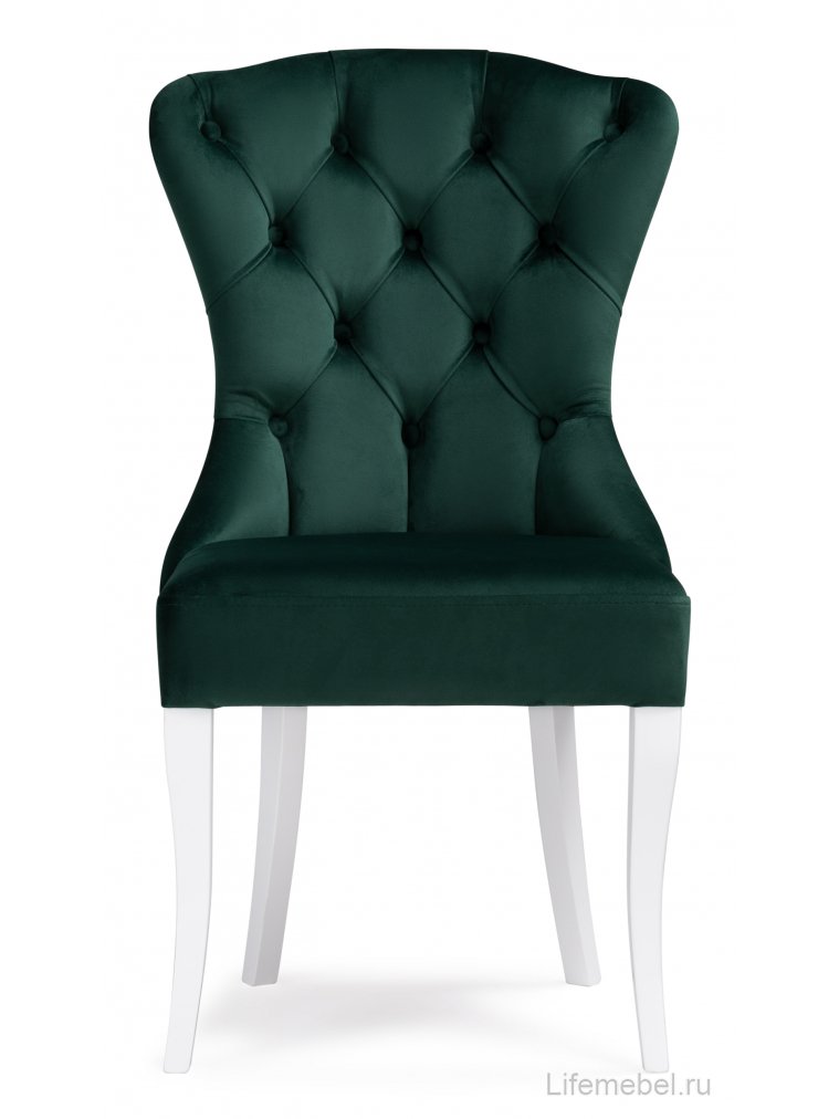 Деревянный стул Милано 1 зеленый / белый