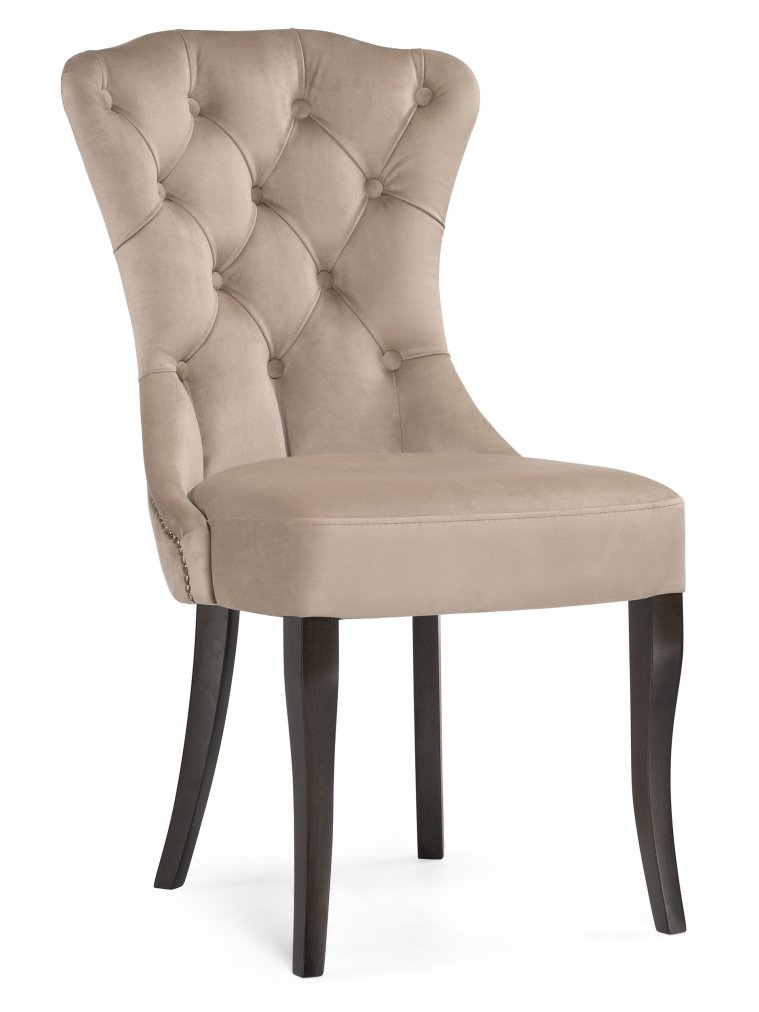 Деревянный стул Милано 1 бежевый / орех