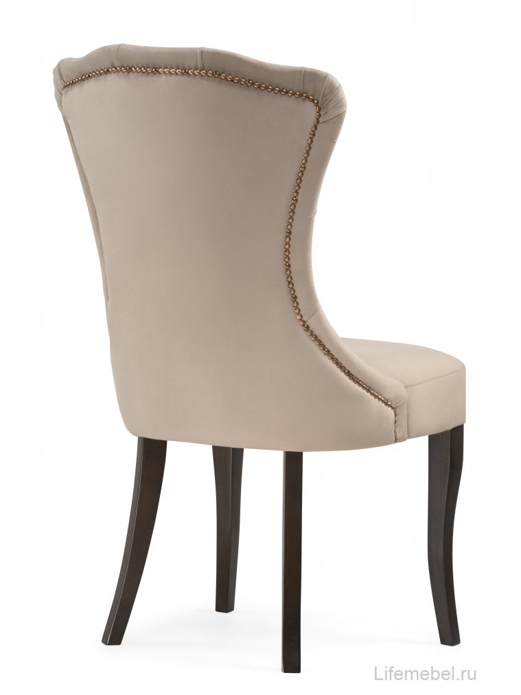 Деревянный стул Милано 1 бежевый / орех