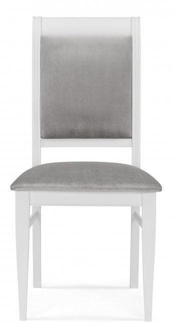 Деревянный стул Авелин серый / белый