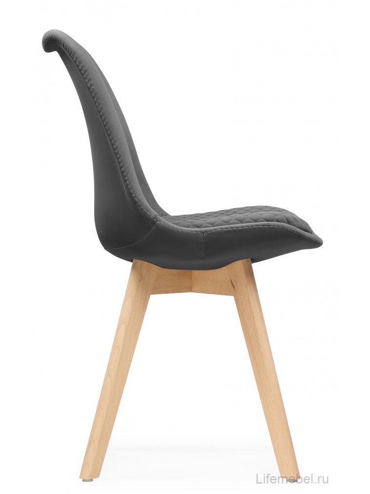 Деревянный стул Bonuss dark gray / wood