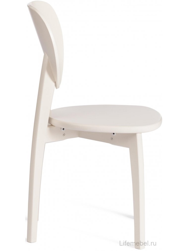 Деревянный стул Diamante ivory white