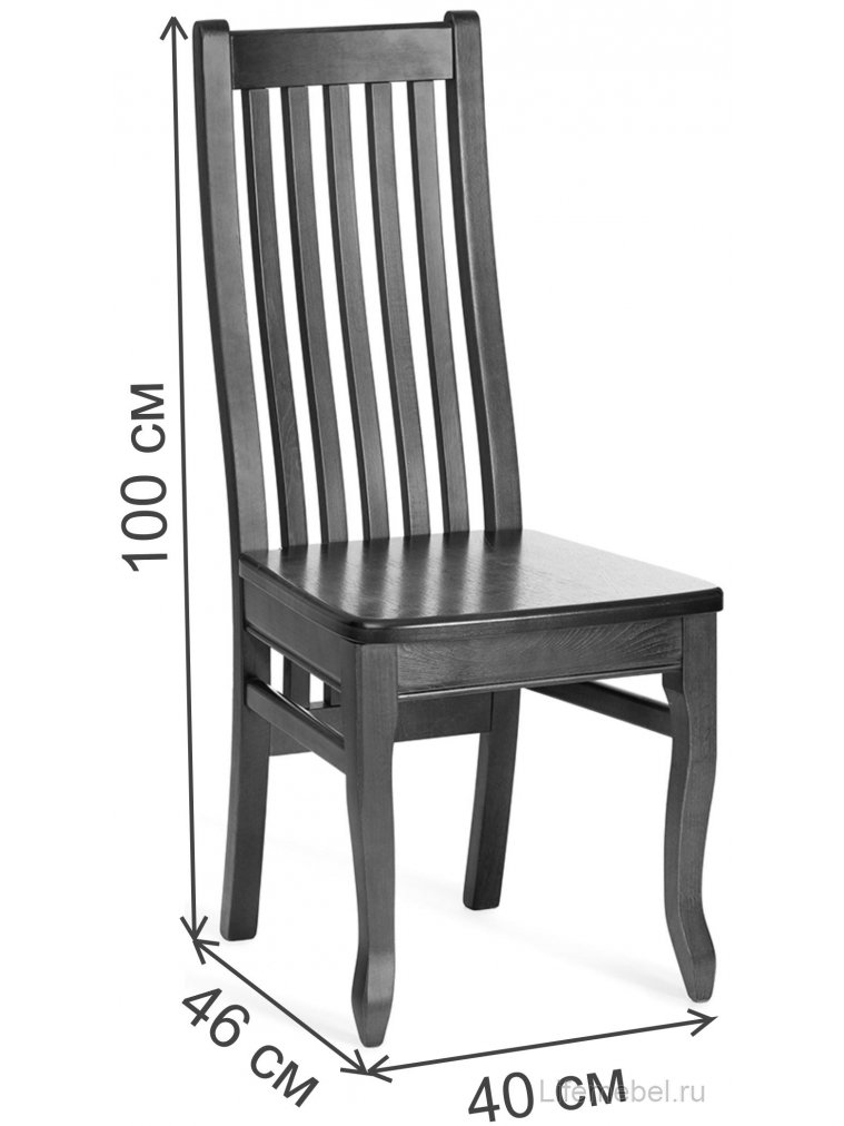 Деревянный стул Dolce tobacco / tenerife mocca