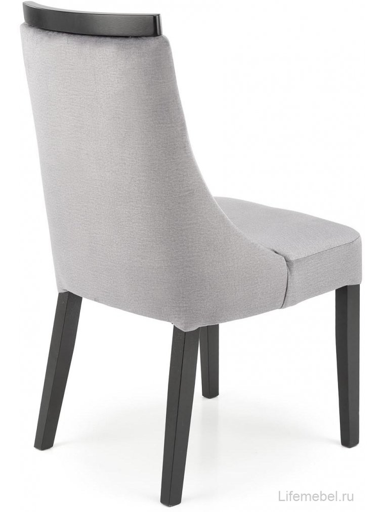 Деревянный стул Джорет серый / черный
