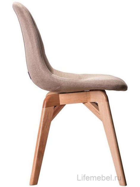 Деревянный стул Eames lite Сканди браун