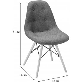 Деревянный стул Eames W Сканди