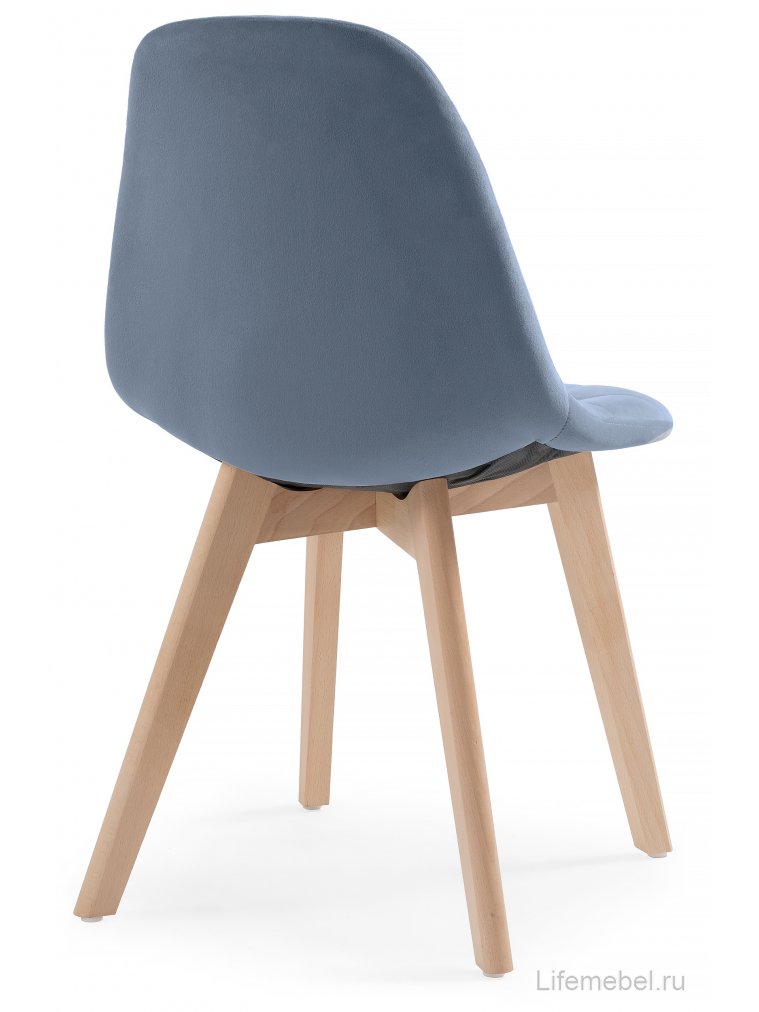 Деревянный стул Filip blue / wood