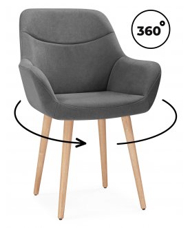 Деревянный стул Флюид 360