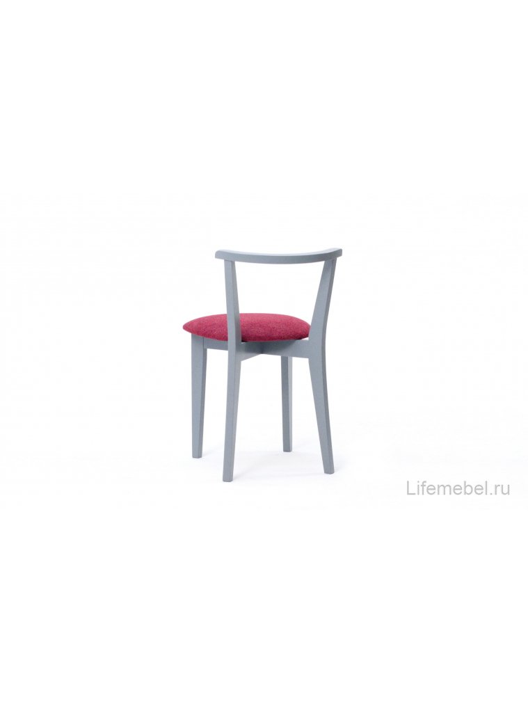 Деревянный стул Франк ПМ серый / красный