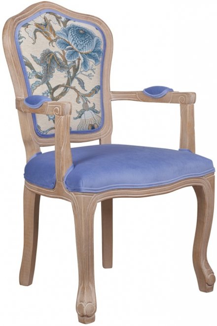 Деревянный стул Graph 5KS27638-F синий