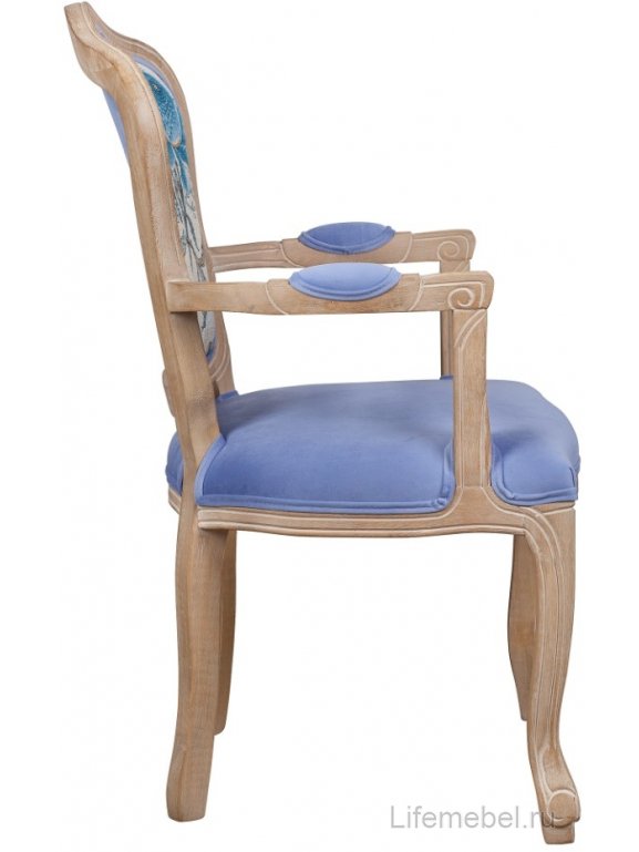 Деревянный стул Graph 5KS27638-F синий