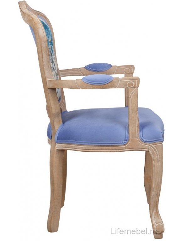 Деревянный стул Graph 5KS27638-F синий