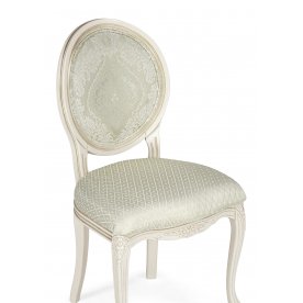 Деревянный стул Инои ткань renaissance brilliant / бежевое золото