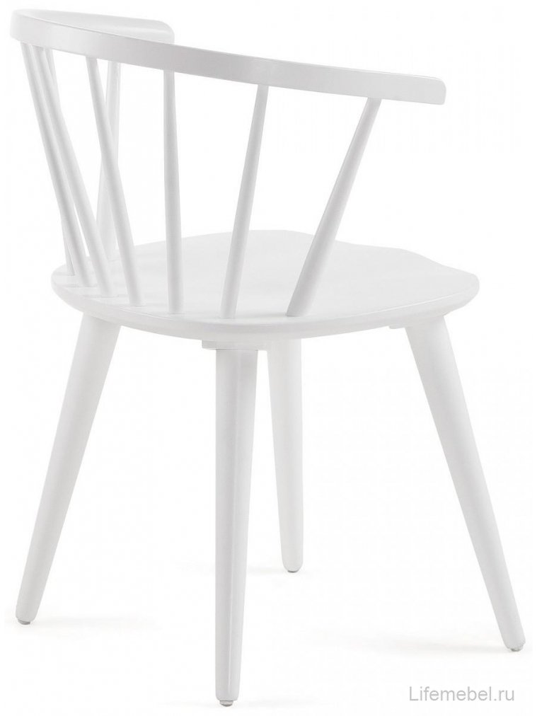 Деревянный стул Krise белый