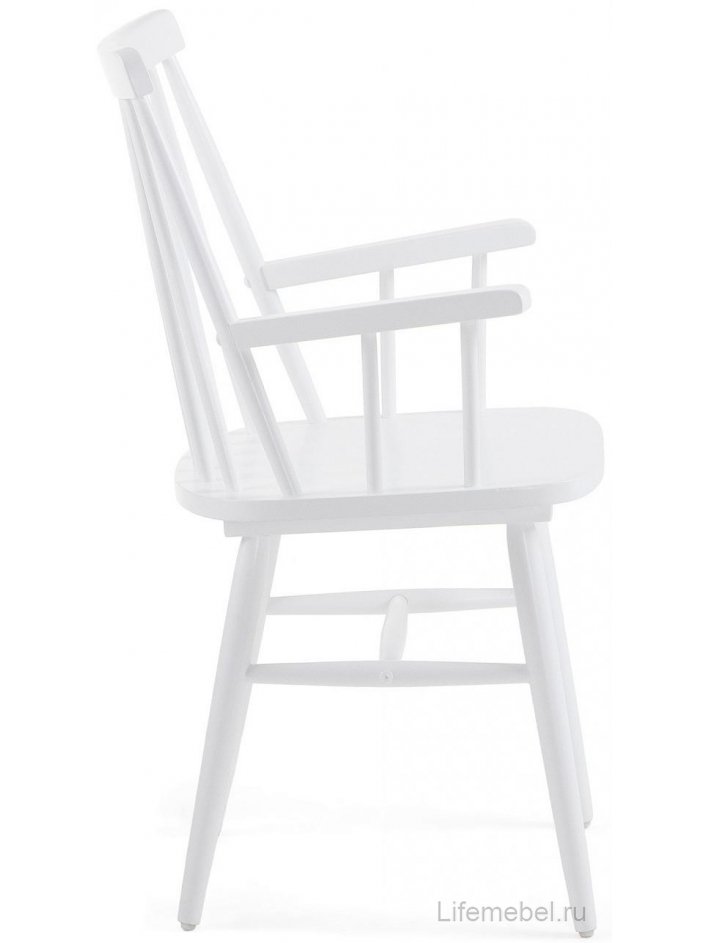 Деревянный стул Kristie белый