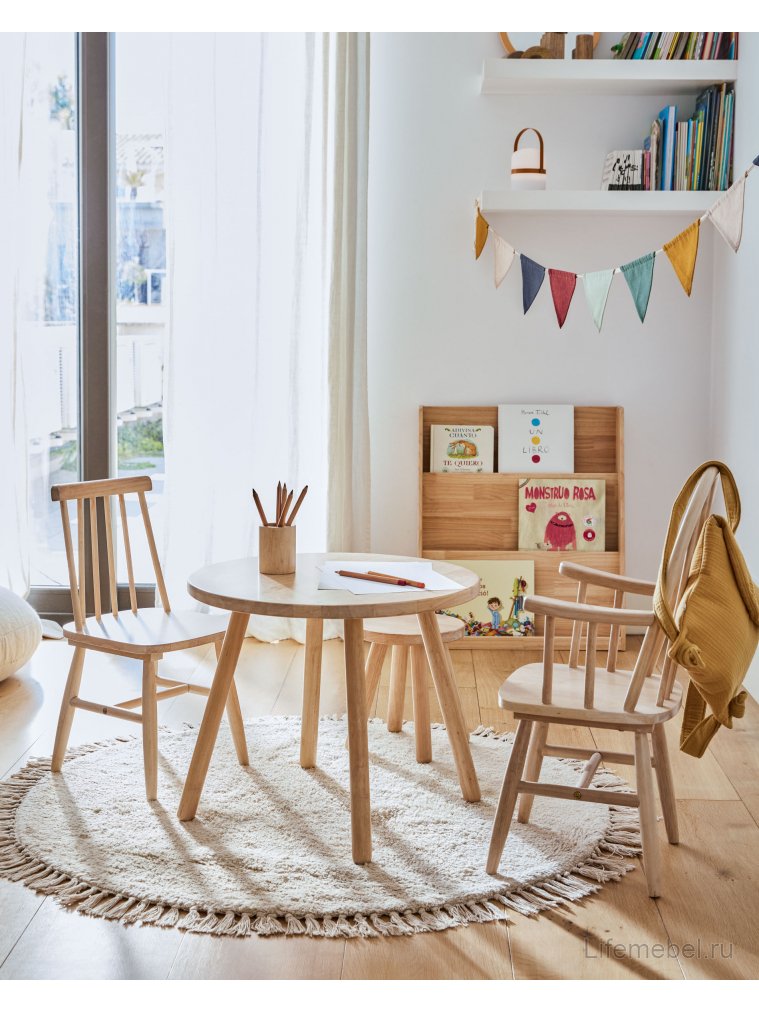 Деревянный стул Kristie натуральный