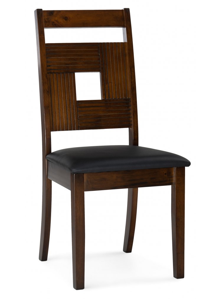 Деревянный стул Kubik dirty oak / black