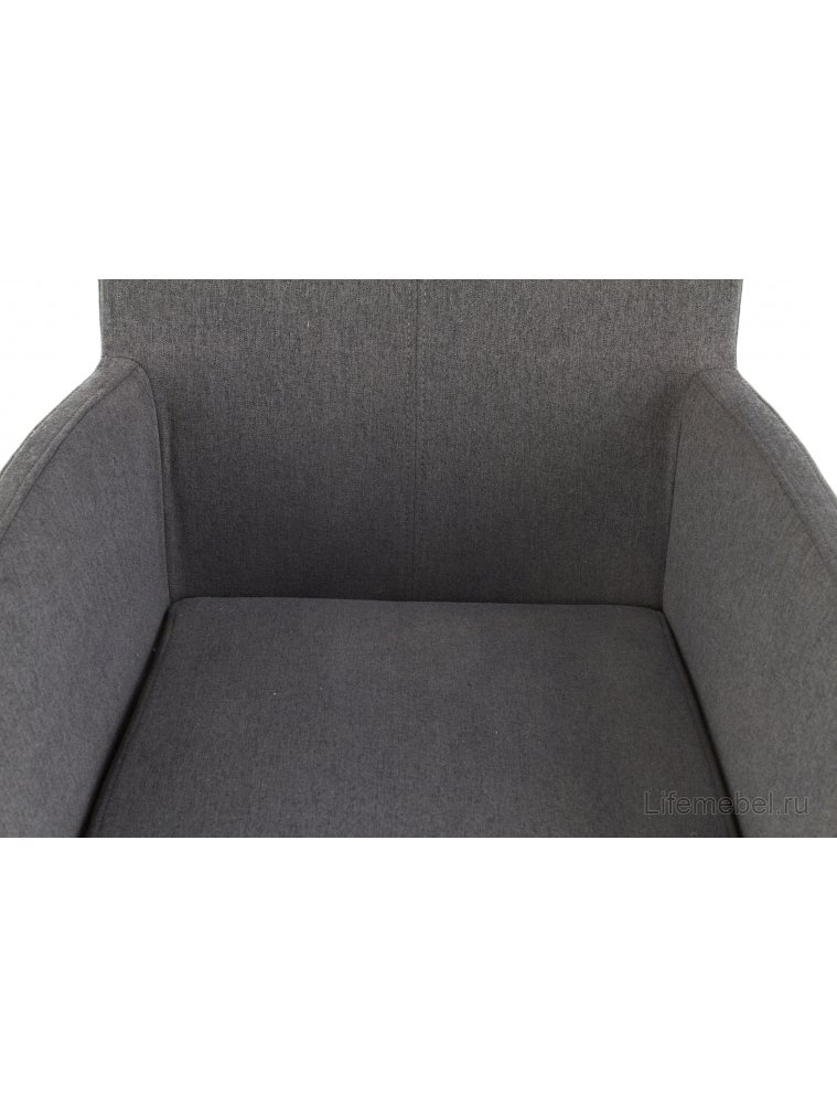 Деревянный стул Маран темно-серый / натуральный