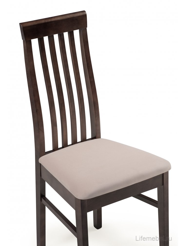 Деревянный стул Рейнир бежевый / орех
