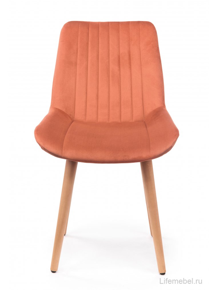 Деревянный стул Седа 360 терракотовый (zd 432) / светлое дерево