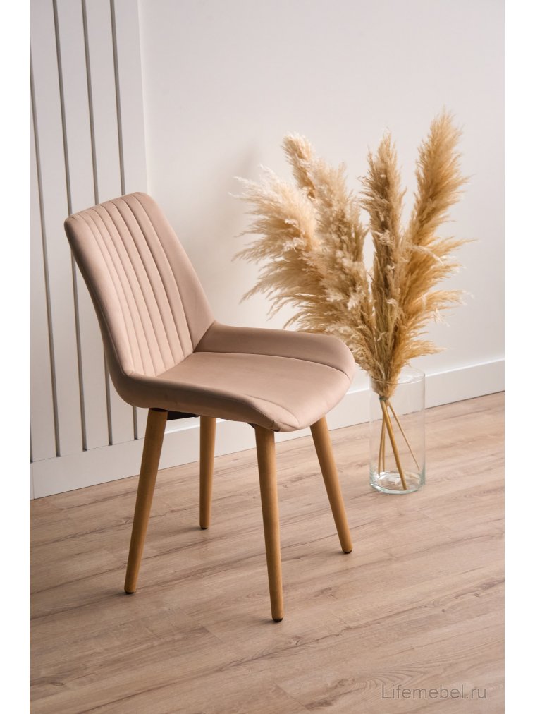 Деревянный стул Седа бежевый (zd 210) / светлое дерево