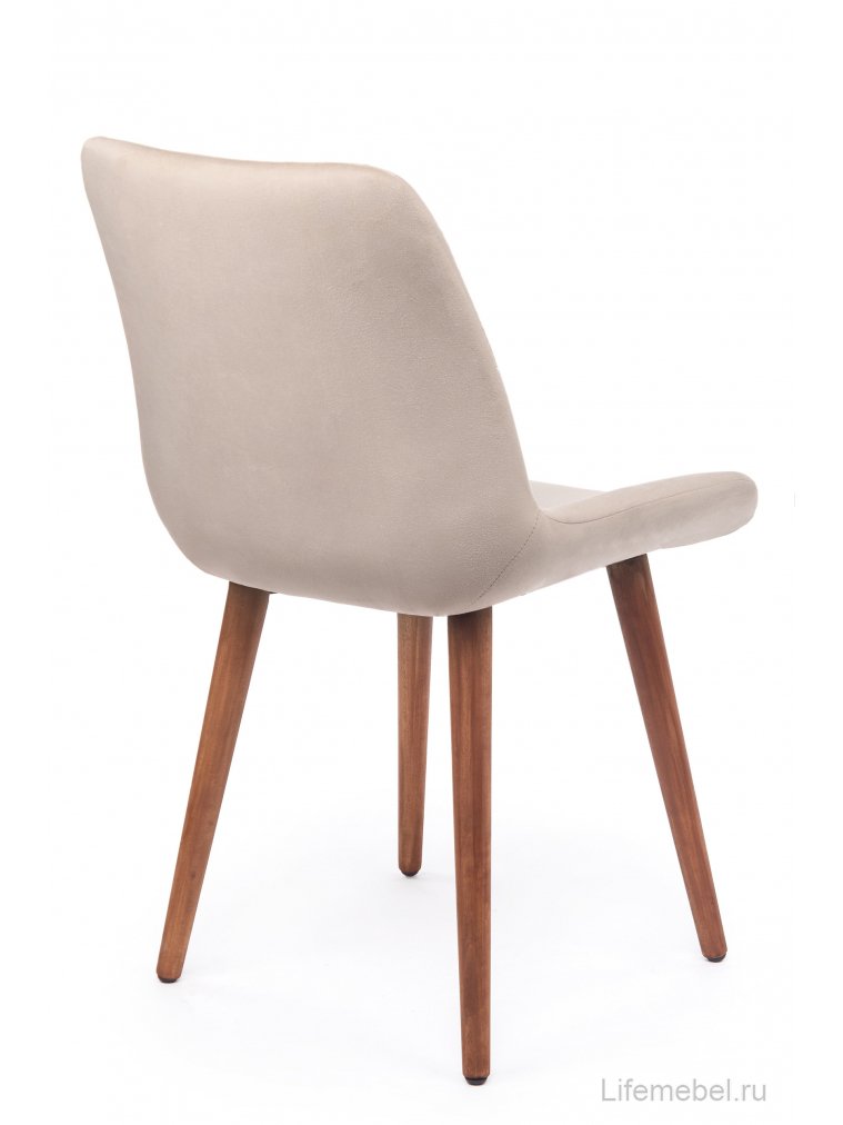 Деревянный стул Седа бежевый (zd 210) / темное дерево