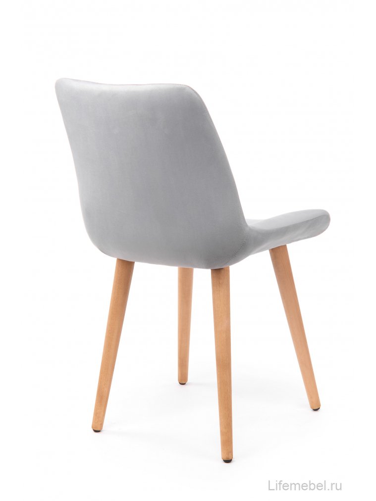 Деревянный стул Седа светло-серый (zd 960) / светлое дерево