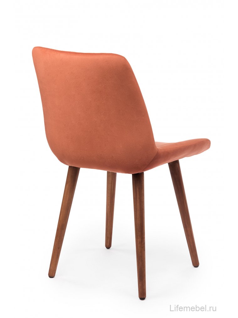 Деревянный стул Седа терракотовый (zd 432) / темное дерево