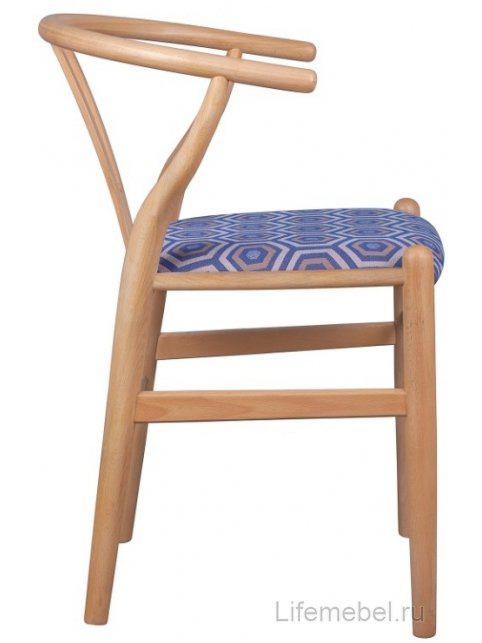 Деревянный стул Sling 5KS26575-RH синий