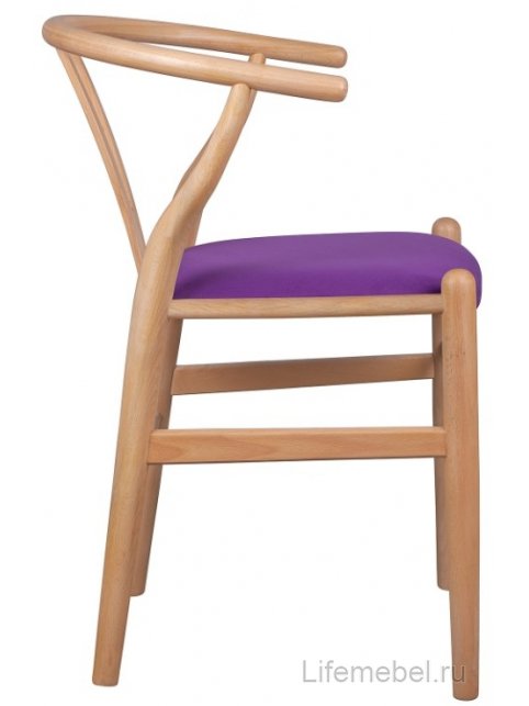 Деревянный стул Sling 5KS26575-V2 фиолетовый