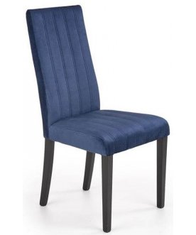 Деревянный стул Diego 2 77 темно-синий / черный