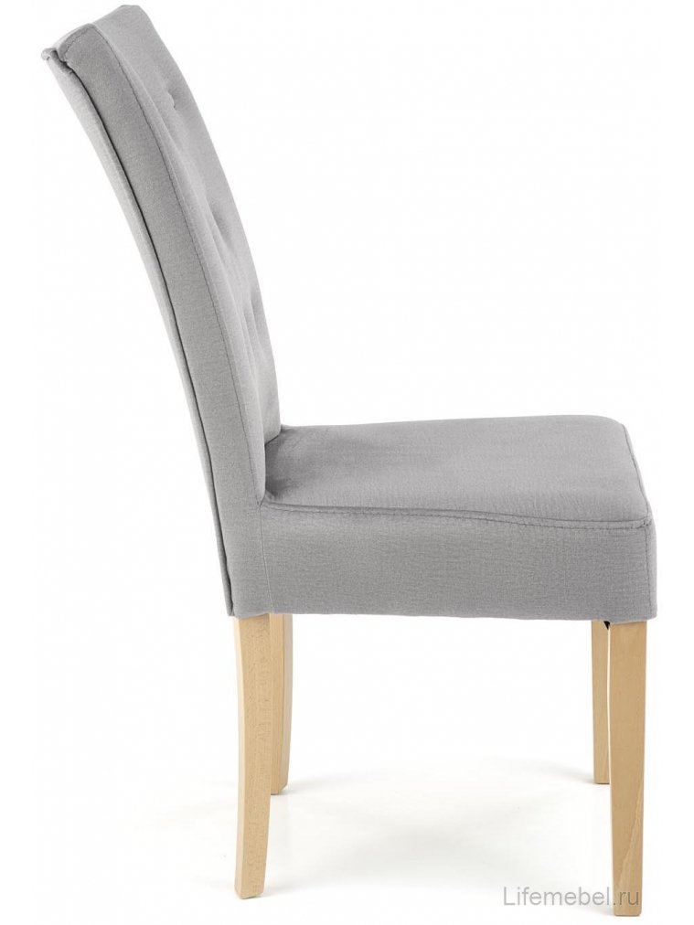 Деревянный стул Виль серый / дуб медовый