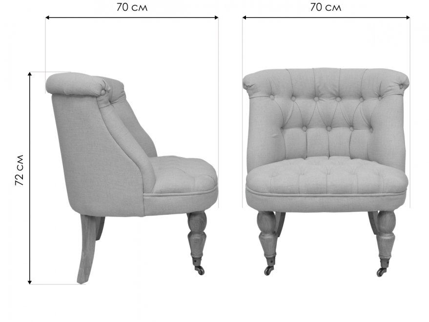 Кресло Aviana pink YF-1901-P