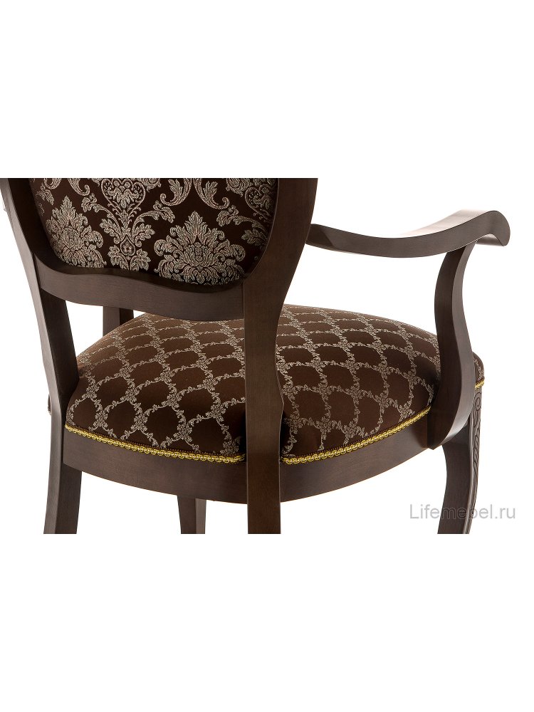 Кресло Лауро орех / шоколад