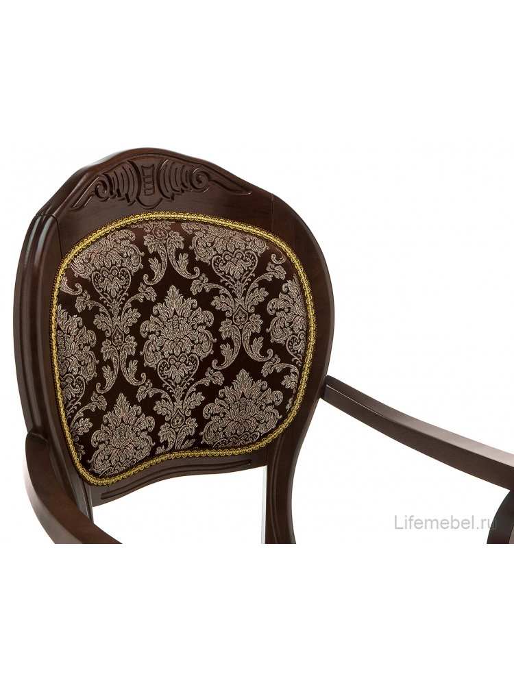 Кресло Лауро орех / шоколад