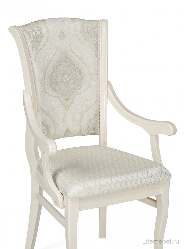 Кресло Линет ткань tenerife silver / бежевый