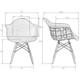 Кресло 620PP-010LMZL Daw Thomas