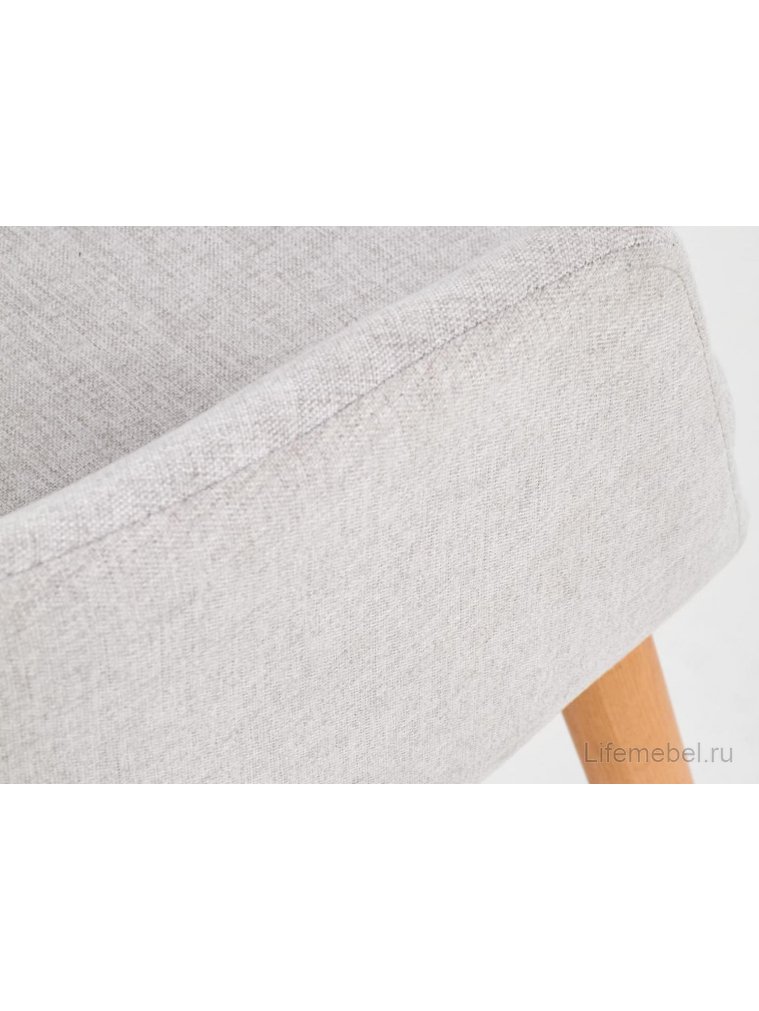 Кресло K266 светло-серое