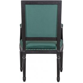 Мягкий стул с подлокотниками Runako Green