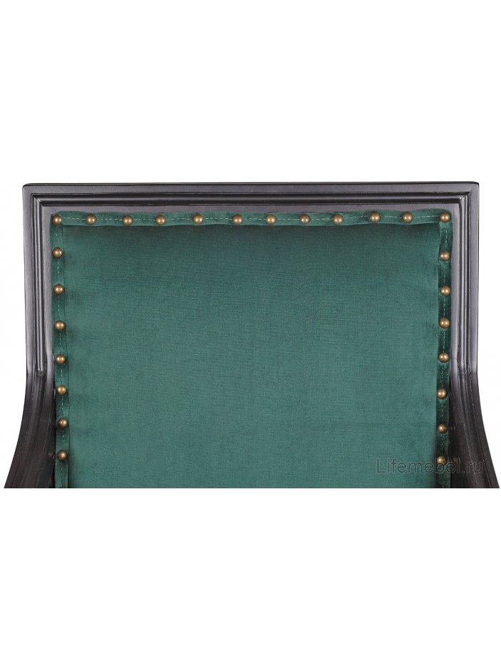 Мягкий стул с подлокотниками Runako Green