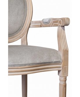 Мягкий стул с подлокотниками Volker Arm Grey