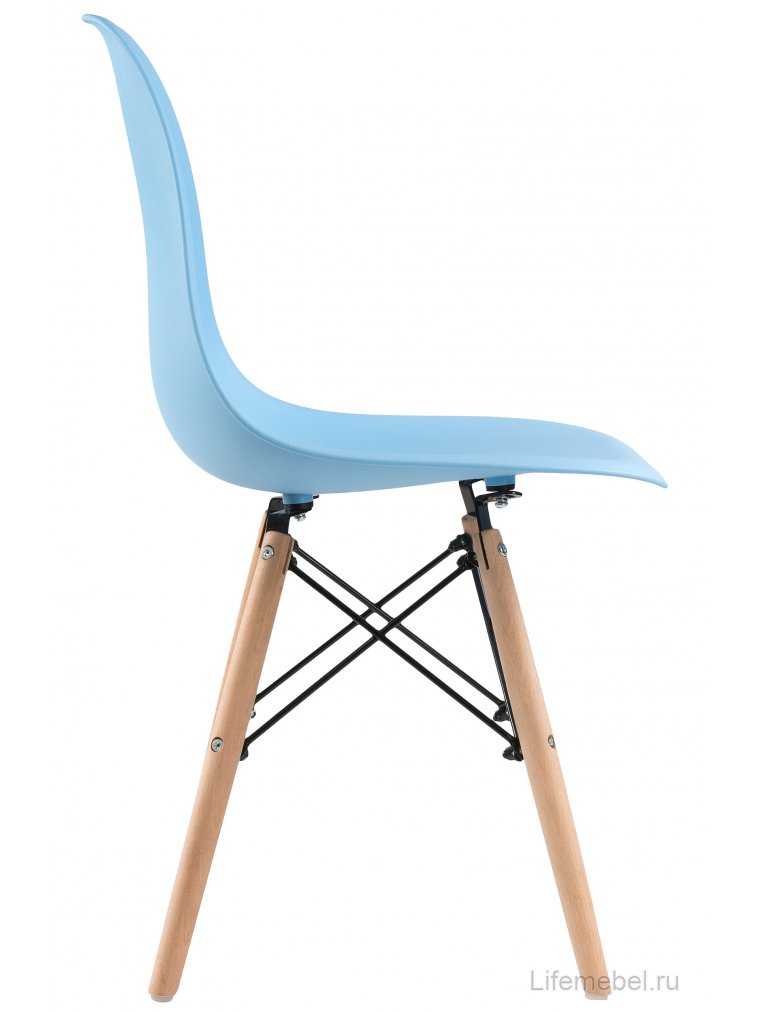 Пластиковый стул Eames PC-015 blue