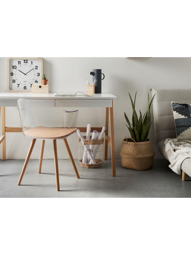 Деревянный стул Klam прозрачный