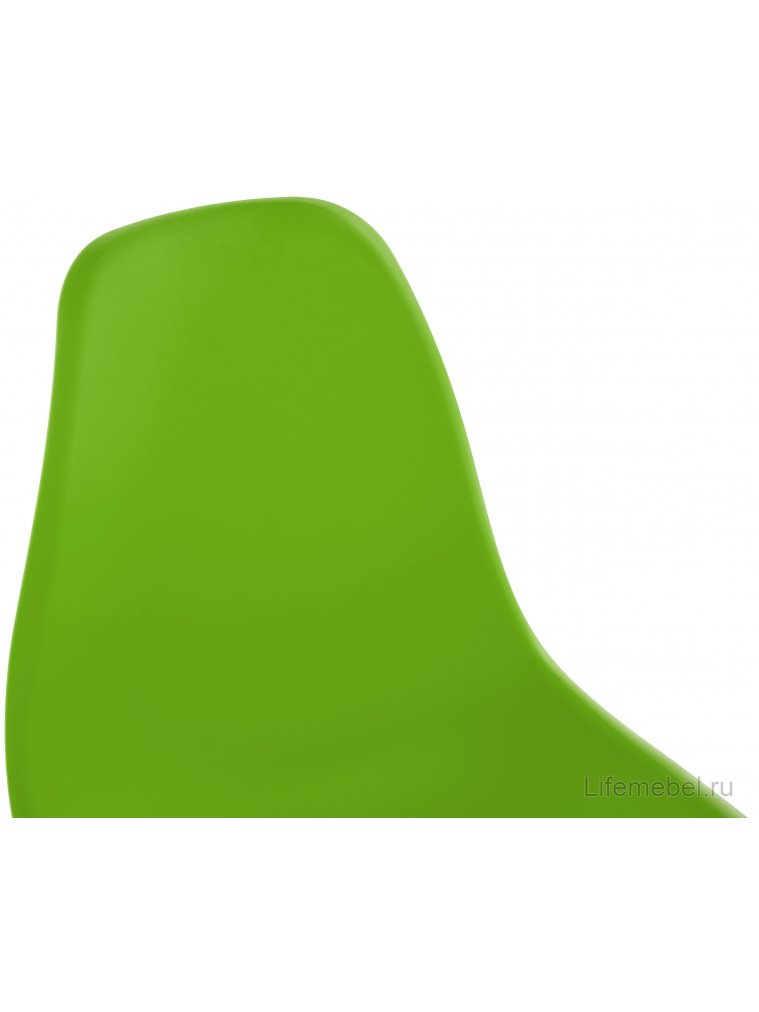 Пластиковый стул Eames PC-015 зеленый